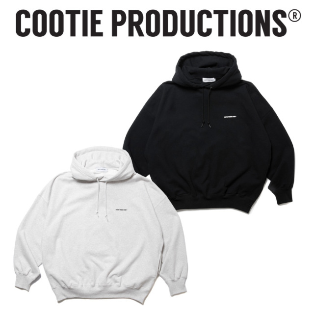 COOTIE (クーティー) 　 Open End Yarn Plain Sweat Hoodie 　【CTE-24A309】【スウェット パーカー】【COOTIE PRODUCTIONS クーティ