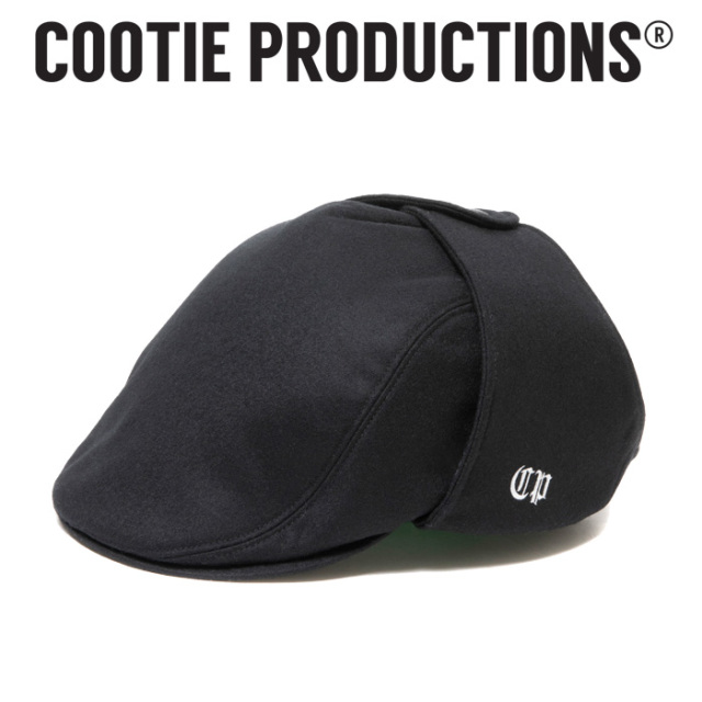 海外最新 Flannel CA/W COOTIE(クーティー) Dog Cap Hunting Ear 帽子