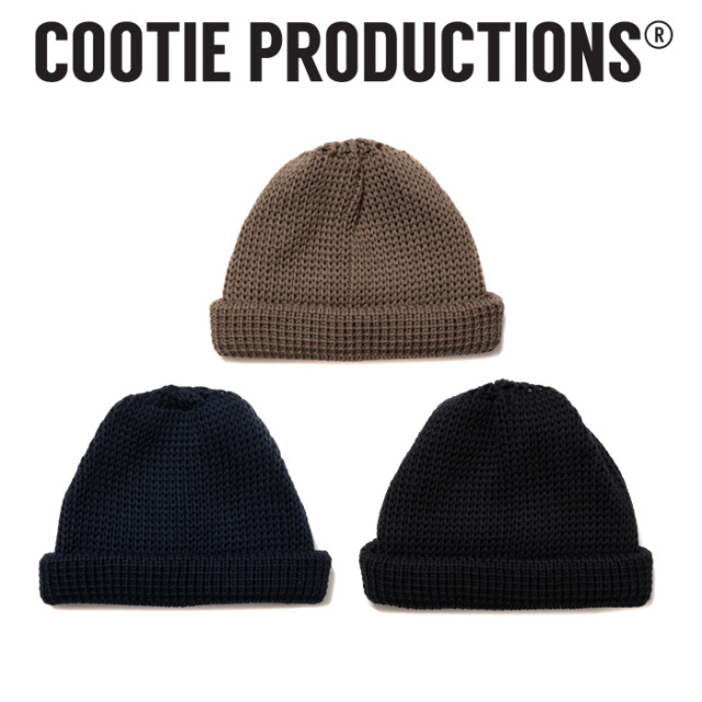 COOTIE(クーティー) 　 Lowgauge Roll Up Beanie 　【ビーニ― 帽子】【CTE-24A540】　