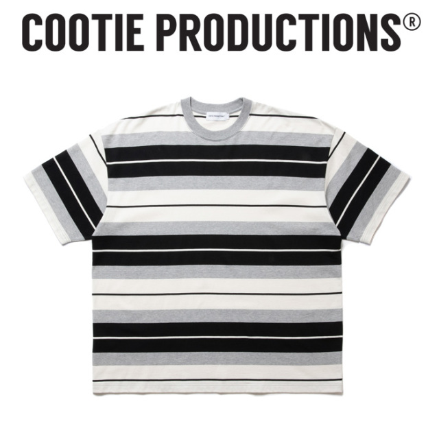 COOTIE(クーティー) Panel Border S/S Tee 
