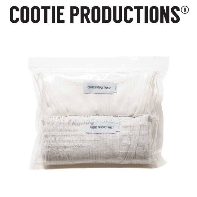 COOTIE (クーティー)　 Ribbed Tank Top (2 Pack) 　【タンクトップ】【COOTIE PRODUCTIONS クーティープロダクションズ】【CTE-25S3