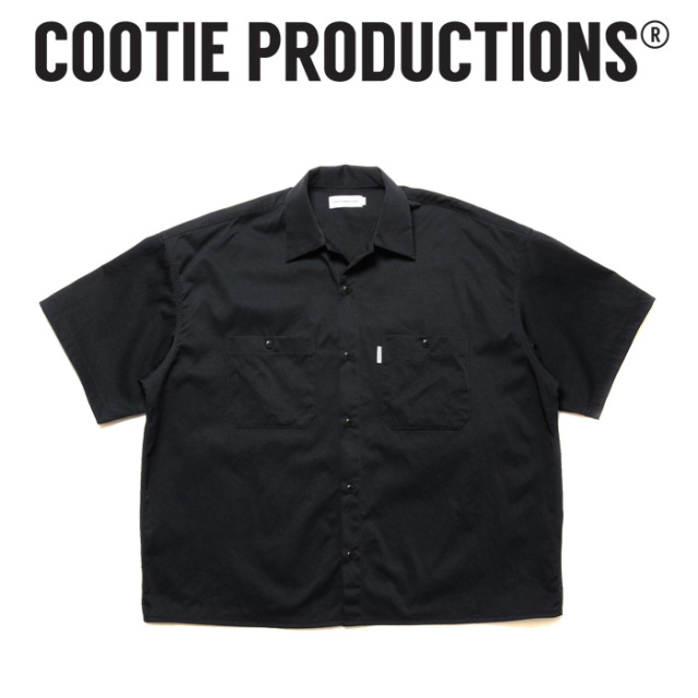 Cootie Productions シャツ COOTIE PRODUCTIONS/Garment Dyed Error Fit S/S Tee（Black