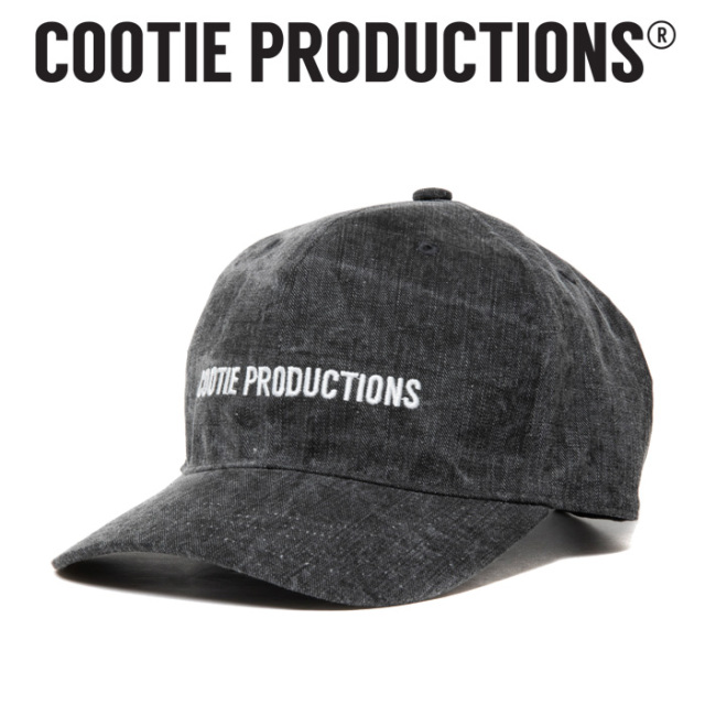 COOTIE(クーティー) 　 Pigment Coating Twill 6 Panel Cap 　【6パネル キャップ】【CTE-24S505】　
