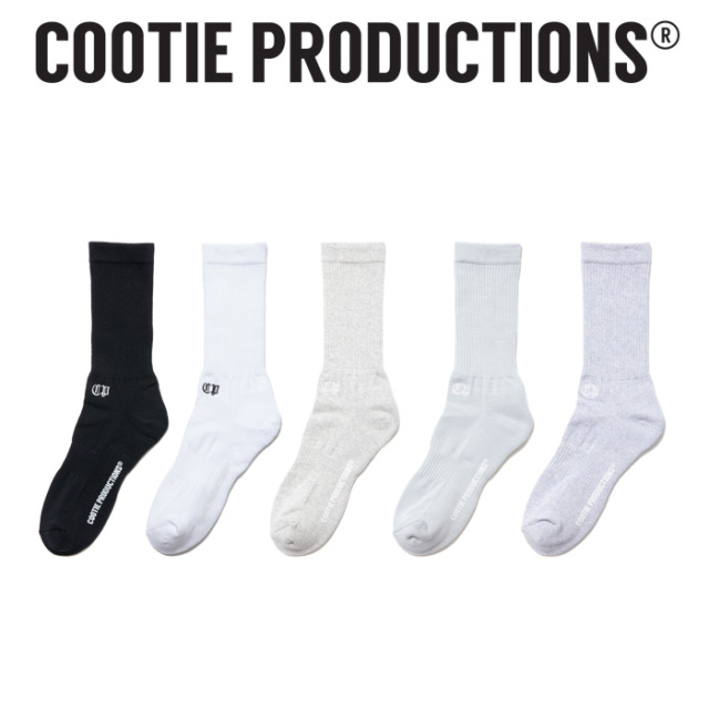 COOTIE (クーティー) Raza Middle Socks 　【CTE-24S533】【ソックス 靴下】【COOTIE PRODUCTIONS クーティープロダクションズ】