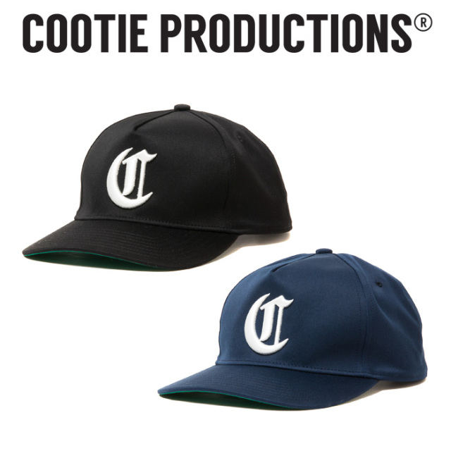 COOTIE(クーティー) 　 T/C Twill 5 Panel Cap 　【5パネル キャップ】【CTE-24S538】　