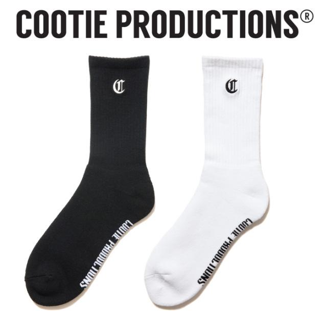 COOTIE (クーティー) Raza Middle Socks 　【CTE-24S540】【ソックス 靴下】【COOTIE PRODUCTIONS クーティープロダクションズ】