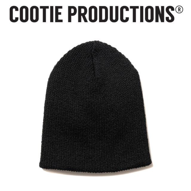 COOTIE(クーティー) 　 Rib Stitch Cuffless Beanie 　【カフレス ビーニ― 帽子】【CTE-25S503】　
