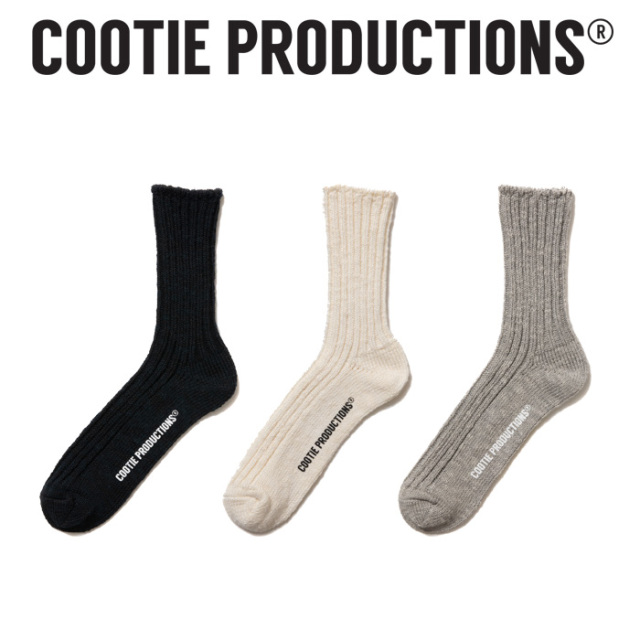 COOTIE (クーティー) Raza Lowgauge Socks 　【CTE-25S547】【ソックス 靴下】【COOTIE PRODUCTIONS クーティープロダクションズ】