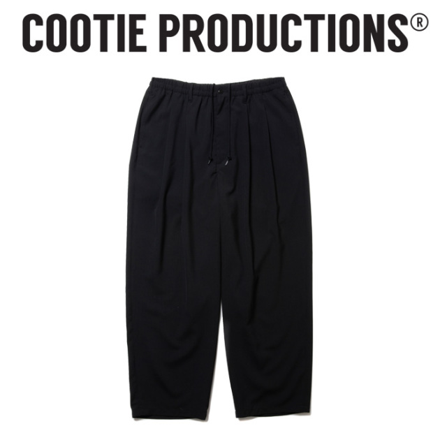 COOTIE(クーティー) 　 PLAIN T/W 2 Tuck Easy Pants 　【CTE-24A101-PLAIN】【2タック イージー パンツ】【COOTIE PRODUCTIONS クー