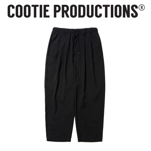 COOTIE(クーティー) 　 T/W 2 Tuck Easy Pants 　【CTE-25S101-PLAIN】【イージー パンツ】【COOTIE PRODUCTIONS クーティープロダク