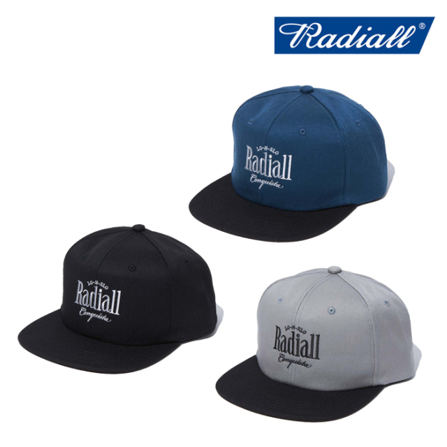 RADIALL ラディアル 　 CONQUISTA - BASEBALL CAP 　 【CAP ベースボールキャップ】【2022 AUTUMN＆WINTER COLLECTION】【RAD-22AW-H