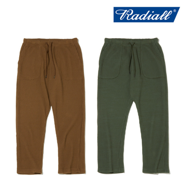 【SALE30%OFF】　RADIALL ラディアル 　BIG WAFFLE - SWEATPANTS　 【スウェットパンツ】【2024 AUTUMN＆WINTER COLLECTION】【RAD-2