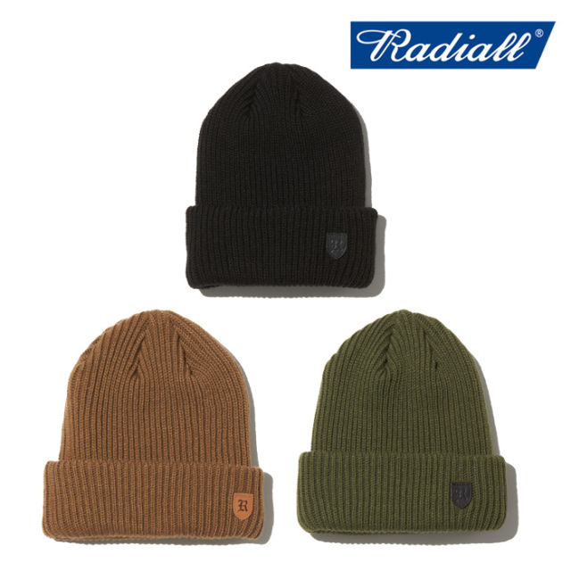 RADIALL ラディアル 　S-10 - WATCH CAP　 【ワッチキャップ】【2024 AUTUMN＆WINTER COLLECTION】【RAD-24AW-HAT001】【インタープ