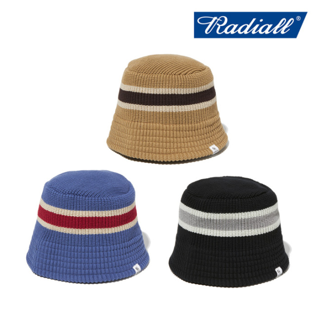 RADIALL ラディアル 　TRIPS - BOWL HAT　 【ハット】【2024 AUTUMN＆WINTER COLLECTION】【RAD-24AW-HAT006】【インタープレイ INTE