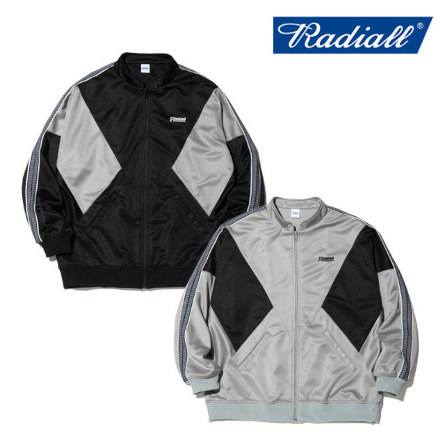 【SALE30%OFF】　RADIALL ラディアル 　 SCHWEEN - STAND COLLARED SWEATSHIRT L/S 　 【トラックスーツ ジャージ】【2024 SPRING ＆