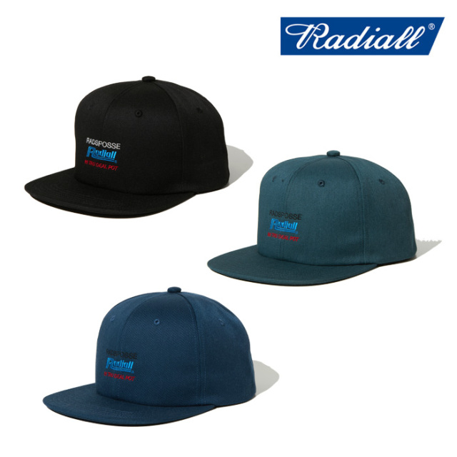 RADIALL ラディアル 　 REV - BASEBALL CAP 　 【BBキャップ】【2024 SPRING＆SUMMER COLLECTION】【RAD-24SS-HAT001】【インタープ