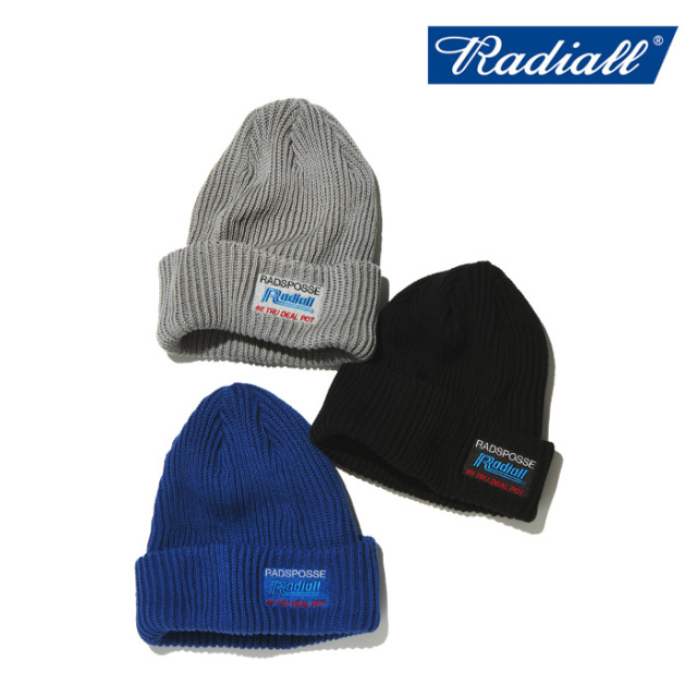 RADIALL ラディアル 　 CHEV - WATCH CAP 　 【ワッチキャップ】【2024 SPRING＆SUMMER COLLECTION】【RAD-24SS-HAT002】【インター