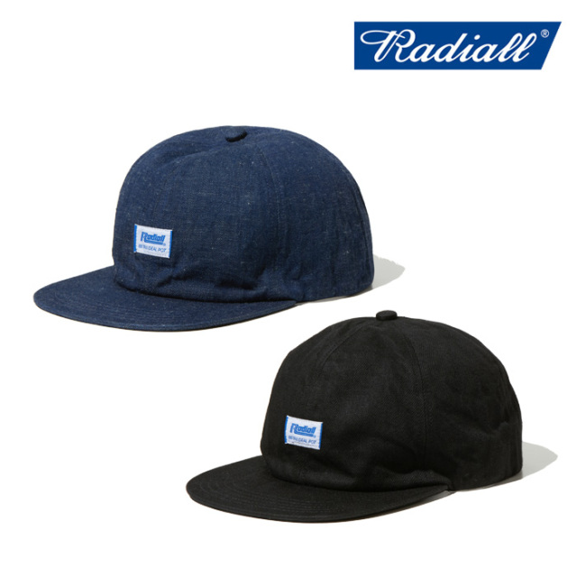 RADIALL ラディアル 　 STEPSIDES - BASEBALL CAP 　 【ベースボールキャップ】【2024 SPRING＆SUMMER COLLECTION】【RAD-24SS-HAT00