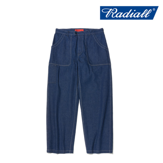 RADIALL ラディアル 　STEPSIDES - WIDE FIT ENGINEER PANTS 　 【デニム パンツ】【RAD-24SS-PT002】【インタープレイ INTERPLAY】