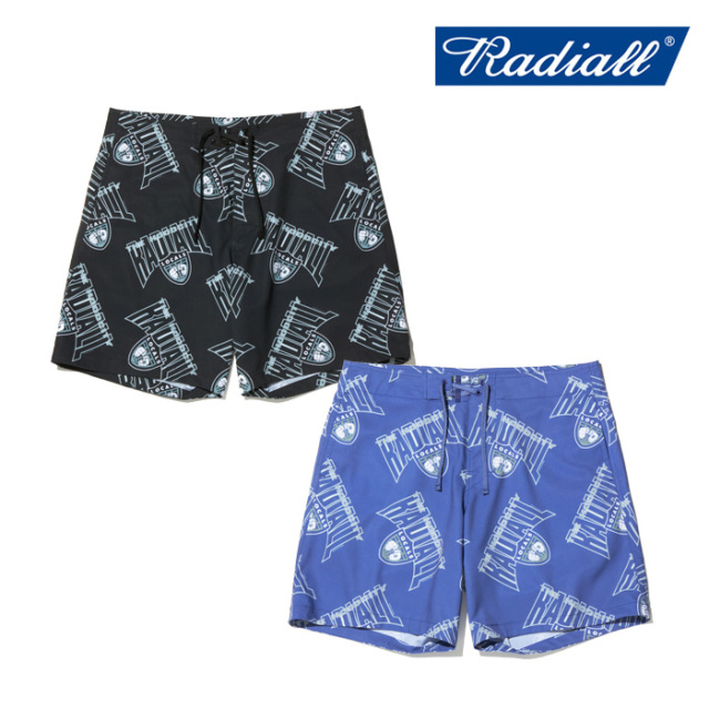 【SALE30%OFF】　RADIALL ラディアル 　HOOD CITY - BOARD SHORTS　 【ショートパンツ】【2024 SPRING＆SUMMER COLLECTION】【RAD-24
