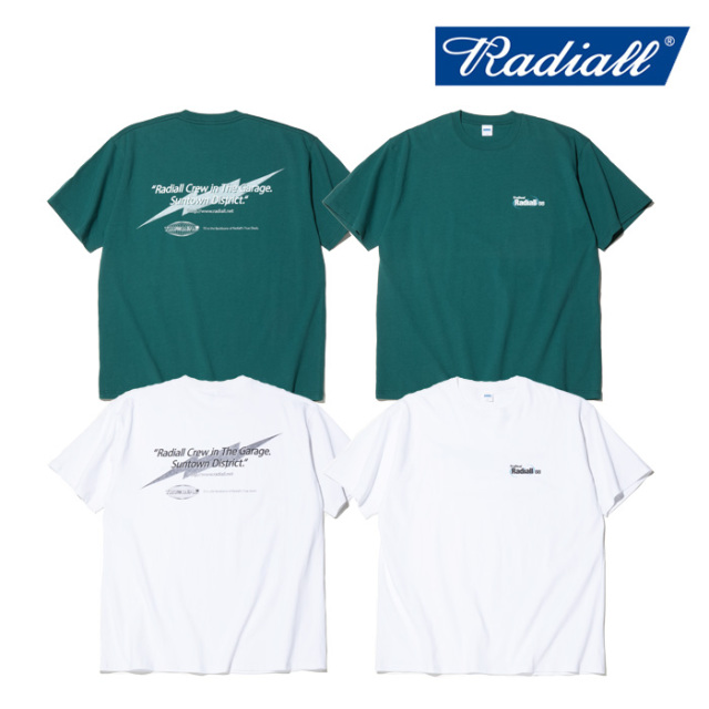 RADIALL ラディアル 　MYCOM - CREW NECK T-SHIRT S/S 　 【Tシャツ 半袖】【2024 SPRING ＆ SUMMER COLLECTION】【RAD-24SS-TEE009