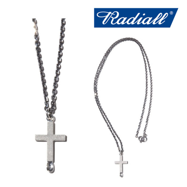 RADIALL ラディアル 　SPOON CROSS - NECKLACE(SILVER)　 【ネックレス】【2022 AUTUMN&WINTER COLLECTON】【RAD-JWL035-01】【イン