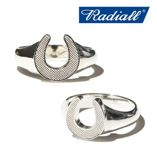 RADIALL ラディアル 　HORSESHOE - PINKY RING (SILVER)　 【ピンキーリング】【2022 AUTUMN&WINTER COLLECTON】【RAD-JWL037-01】【