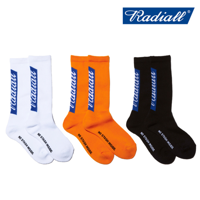 RADIALL ラディアル 　FLAGS - 1PAC SOX LONG　 【ソックス】【2022 SPRING&SUMMER COLLECTION】【RAD-PAC045】【インタープレイ INT