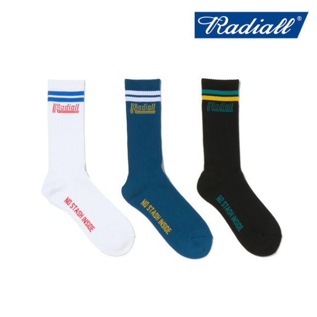RADIALL ラディアル 　TRUCK LINE - 1PAC SOX LONG / DRALON　 【ソックス 靴下】【2024 AUTUMN＆WINTER COLLECTION】【RAD-PAC064】