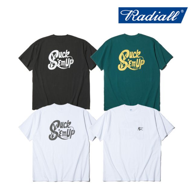 RADIALL ラディアル 　CHROME LADY - CREW NECK T-SHIRT S/S　 【Tシャツ】【2024 SPRING ＆ SUMMER SPOT COLLECTION】【RAD-24SS-SP