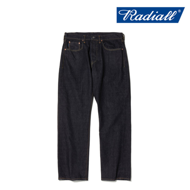 RADIALL ラディアル 　KUSTOM 350B - STRAIGHT FIT PANTS　 【デニムパンツ】【RAD-DNM-PT010-01】【インタープレイ INTERPLAY】