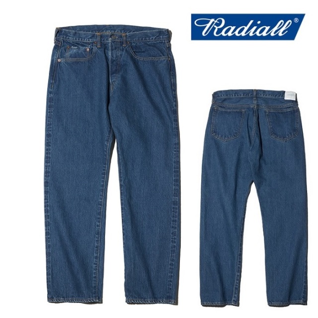 RADIALL ラディアル 　KUSTOM 350B - STRAIGHT FIT PANTS　 【デニムパンツ ジーンズ】【2023 AUTUMN＆WINTER COLLECTION】【RAD-DNM