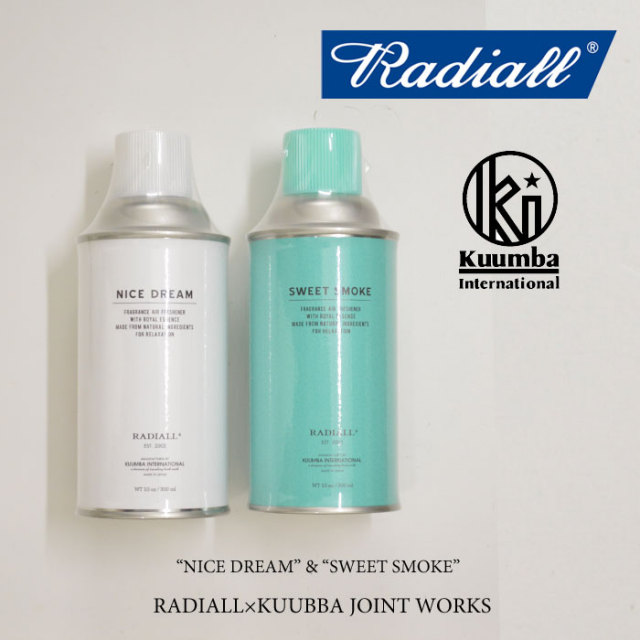 RADIALL (ラディアル)　 NICE DREAM SPRAY air freshner spray(エアフレッシュナースプレー)　 【RADIALL × KUUMBA クンバ エアフレ