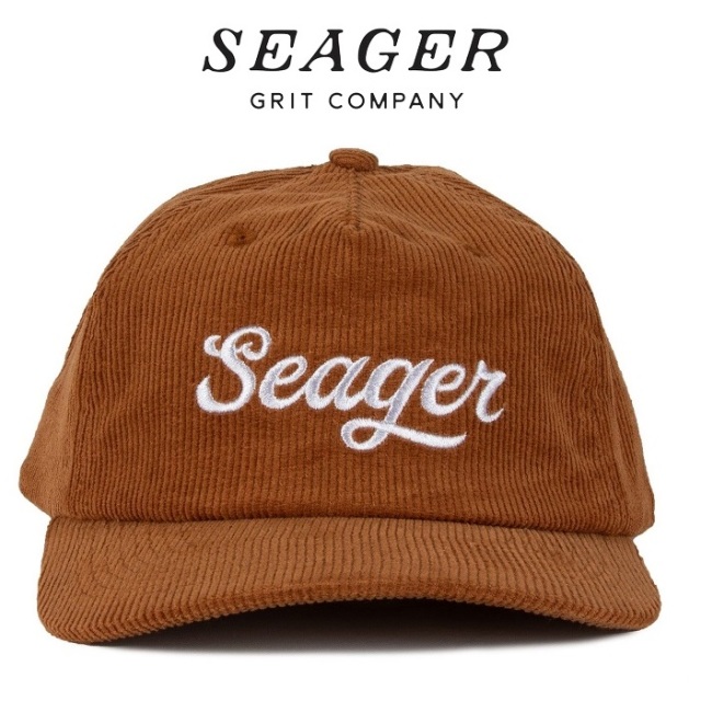 SEAGER(シーガー)　BIG TEX CORDUROY SNAPBACK　【キャップ 帽子】【シーガー キャップ】【定番 人気 シンプル アウトドア サーフィ