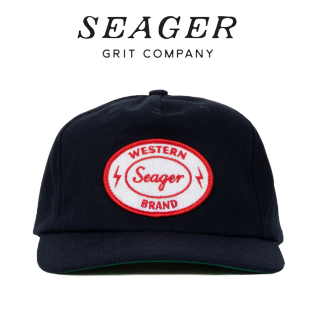 SEAGER(シーガー)　FORD HEMP SNAPBACK NAVY　【キャップ 帽子】【シーガー キャップ】【定番 人気 シンプル アウトドア サーフィン