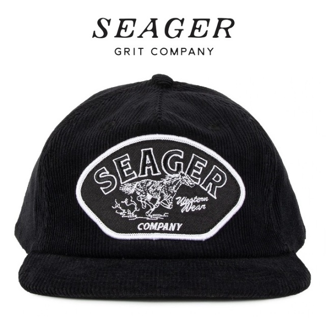 SEAGER(シーガー)　HERITAGE CORDUROY SNAPBACK　【キャップ 帽子】【シーガー キャップ】【定番 人気 シンプル アウトドア サーフィ