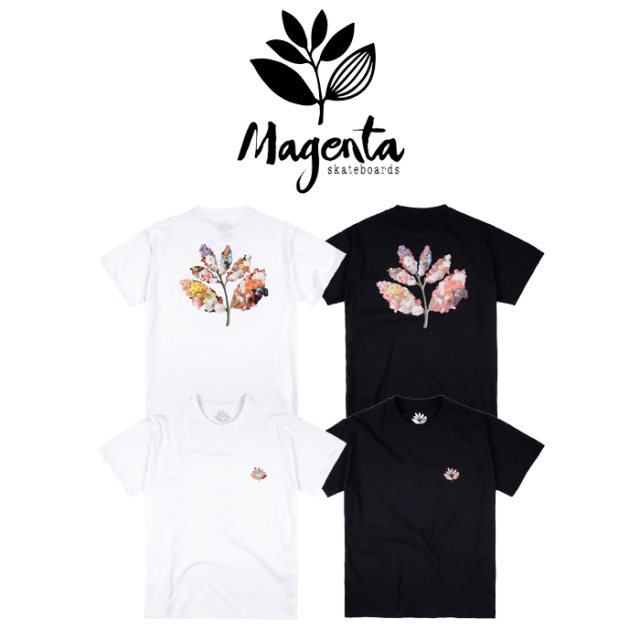 MAGENTA SKATEBOARDS（マゼンタ スケートボード）　 FLOWER PLANT TEE 　【マゼンタ MAGENTA】【スケートボード スケボー】【TEE Tシ
