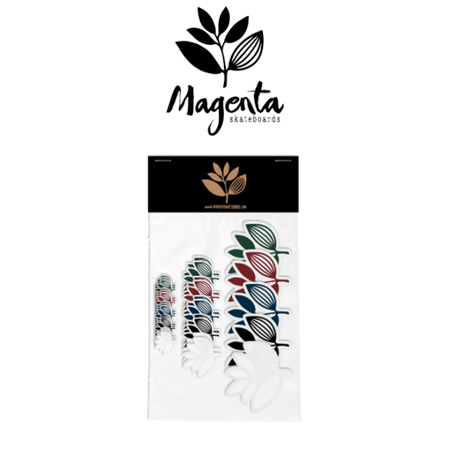 MAGENTA SKATEBOARDS（マゼンタ スケートボード）　 PLANT STICKERS 30 PCS 　【マゼンタ MAGENTA】【スケートボード スケボー】【ス