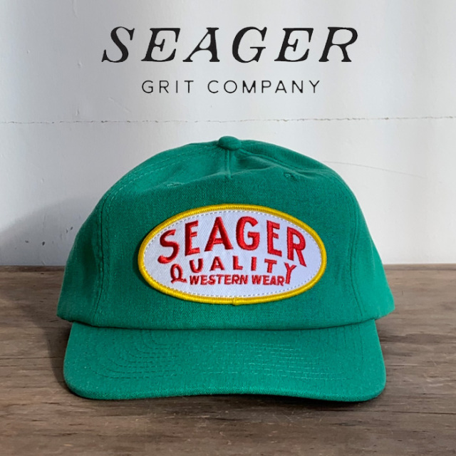 SEAGER(シーガー)　 OLD TOWN SNAPBACK TEAL 　【キャップ 帽子】【シーガー キャップ】【定番 人気 シンプル アウトドア サーフィン