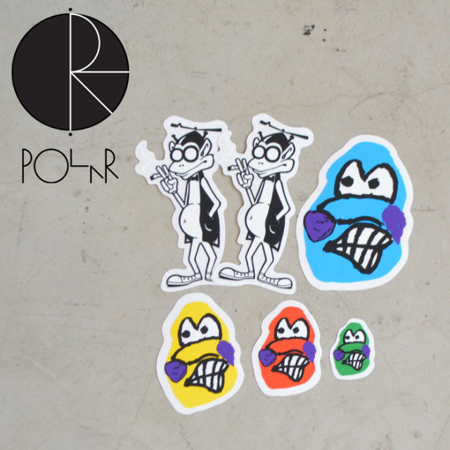 POLAR SKATE CO. (ポーラースケート)　 STICKER - Dane Faces / Gizmos - 　【POLAR SKATE CO. POLAR ポーラースケート ポーラー】【