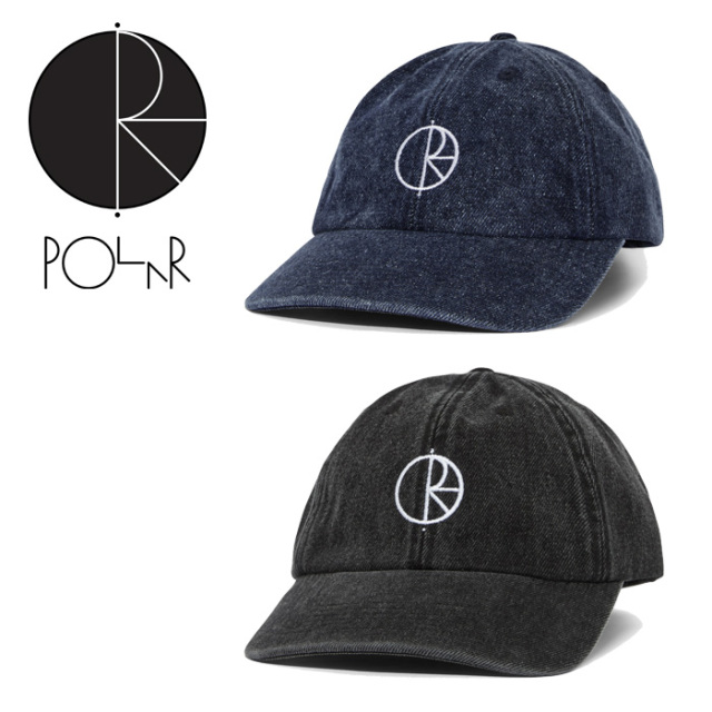 POLAR SKATE CO. (ポーラースケート)　 DENIM CAP 　【スケートボード スケボー】【デニム キャップ】