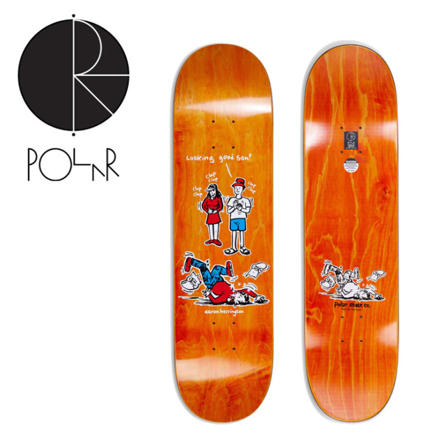 POLAR SKATE CO. (ポーラースケート)　 AARON HERRINGTON - LOOKING GOOD SON(8.25inch) 　【POLAR SKATE CO. POLAR ポーラースケー