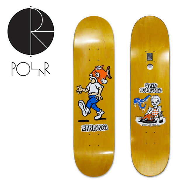 POLAR SKATE CO. (ポーラースケート)　 SHIN SANBONGI - Fish Head(7.875inch)  　【POLAR SKATE CO. POLAR ポーラースケート ポーラ