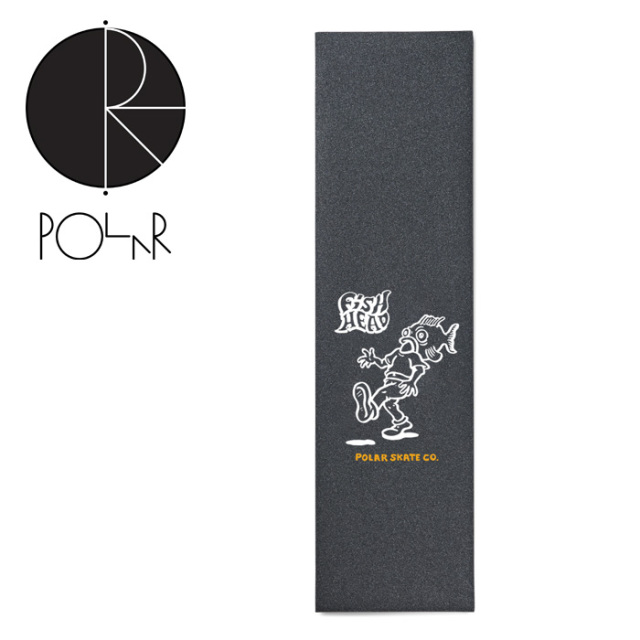 POLAR SKATE CO. (ポーラースケート)　 GRIPTAPES - Fish Head 　【POLAR SKATE CO. POLAR ポーラースケート ポーラー】【スケートボ