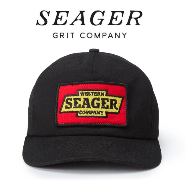 SEAGER(シーガー)　Ranahan Snapback (Black)　【キャップ 帽子】【シーガー キャップ】【定番 人気 シンプル アウトドア サーフィン