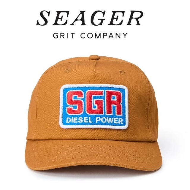 SEAGER(シーガー)　Seager Diesel Snapback (Coyote Brown)　【キャップ 帽子】【シーガー キャップ】【定番 人気 シンプル アウトド