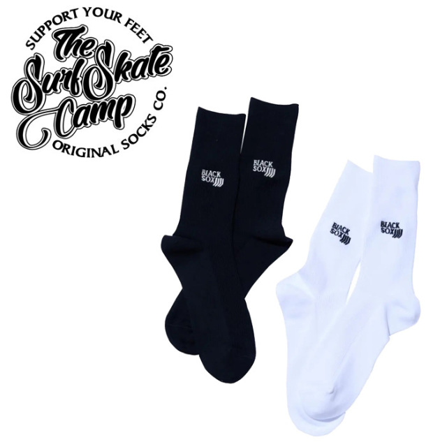 SURFSKATECAMP (サーフスケートキャンプ)　 BLACK SOX 　ソックス 靴下 SOCKS SOX