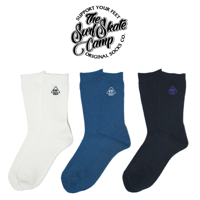 SURFSKATECAMP (サーフスケートキャンプ)　 RIB PILE SOCKS　ソックス 靴下 パイル SOCKS SOX