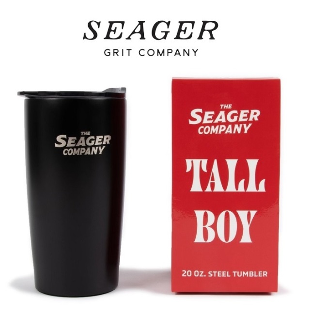 SEAGER(シーガー)　TALL BOY TUMBLER (20OZ)　【タンブラー キャンプ】【定番 人気 シンプル アウトドア サーフィン スケートボード 