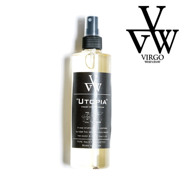 VIRGO ヴァルゴ  　UTOPIA R (FINEST ROOM PARFUM)　【ルームフレグランス】【VG-GD-651】【2020AUTUMN&WINTER新作】【VIRGOwearwork